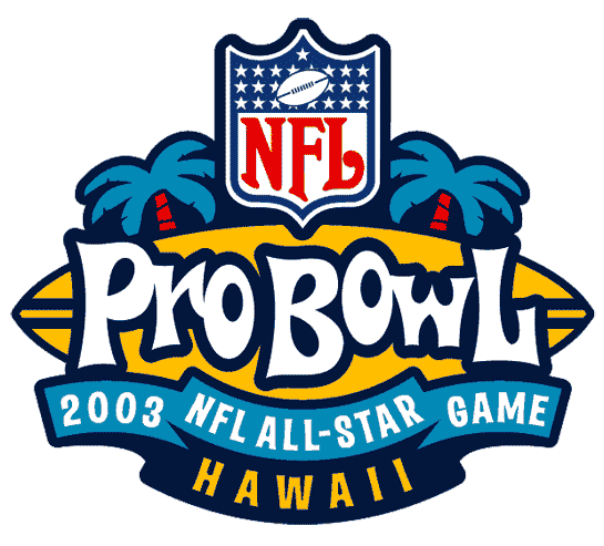Pro Bowl 2003 Primary Logo iron on transfers for clothing